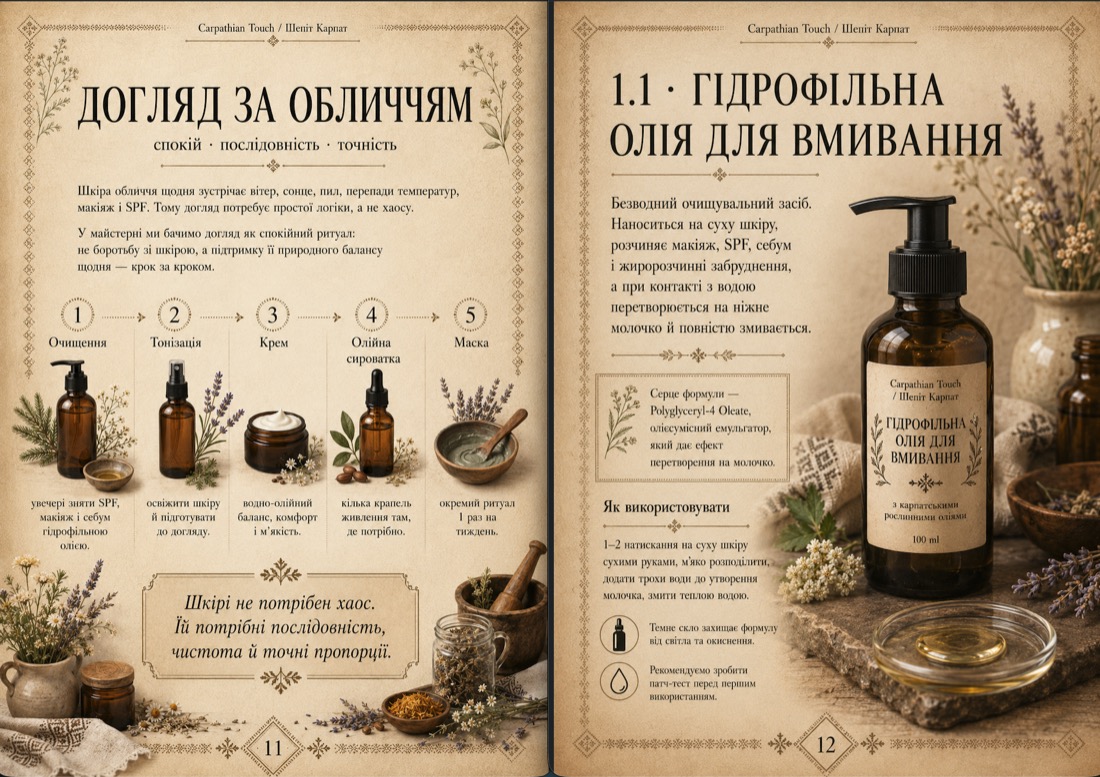 Розворот розділу «Обличчя»