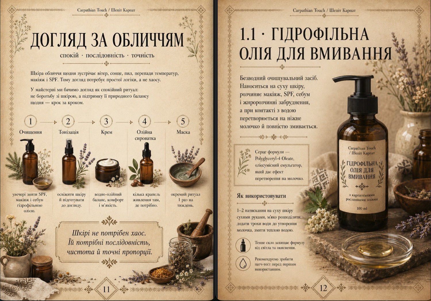 Розворот Великої книги рецептів — фази, відсотки, грами
