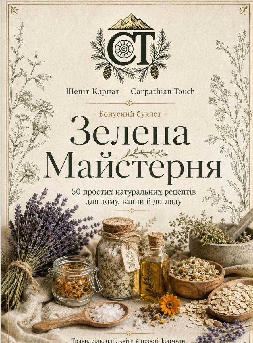 Зелена Майстерня — бонусний буклет